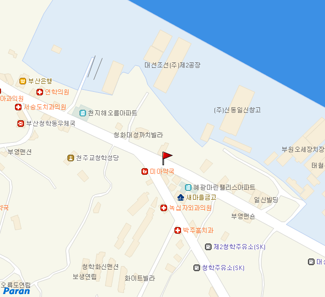 신한C&S 약도